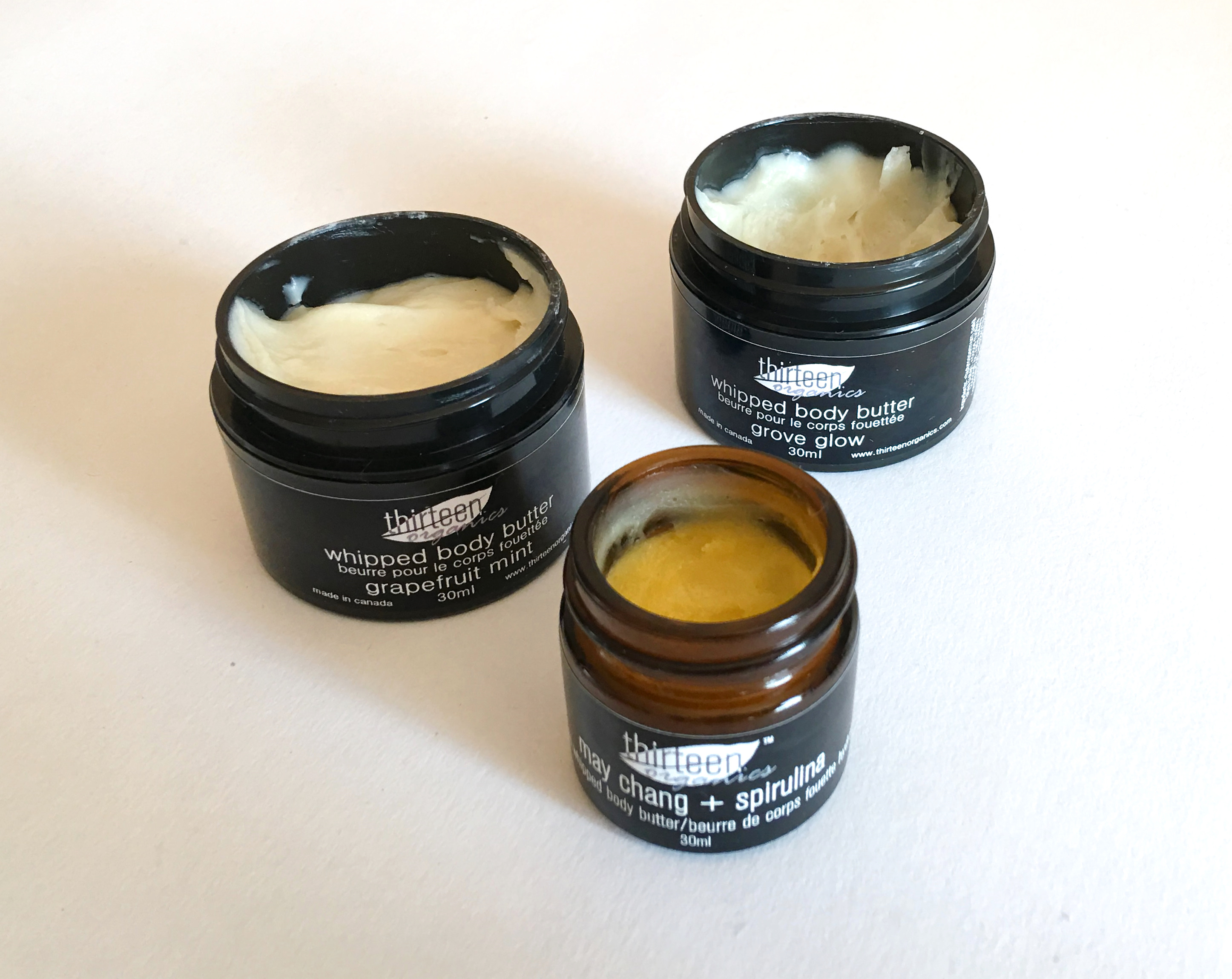 Whipped Body Butters By Thirteen Organics